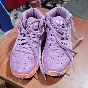 Under Armour Kids Sneakers - Purple and Orange